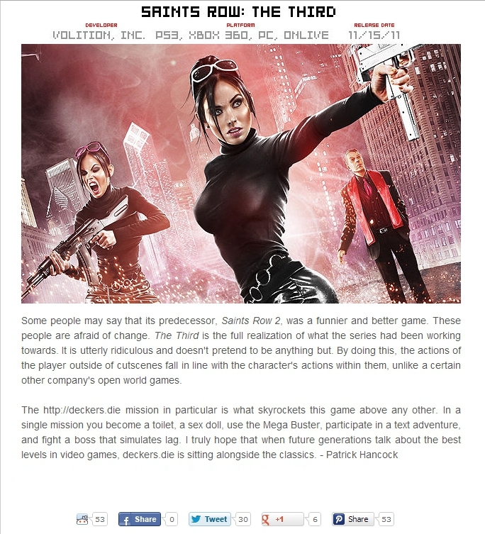 Top THQ Game Moment